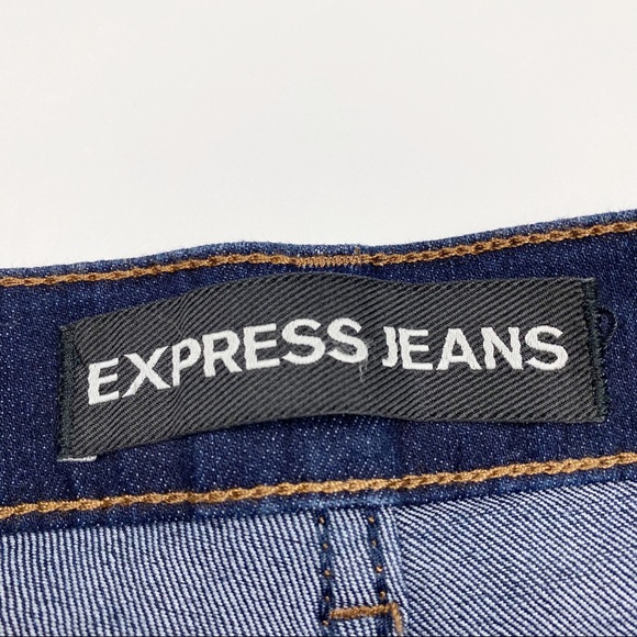 EXPRESS JEANS Dark Wash High Rise Legging Jeans - Picture 5 of 6